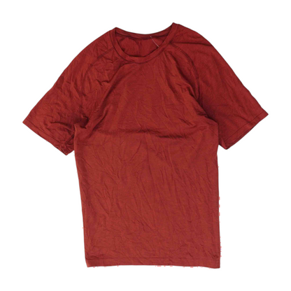 Rust Solid Active T-Shirt