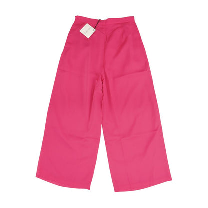 Pink Solid Pants