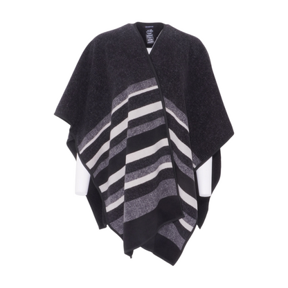 Black Striped Pullover Sweater