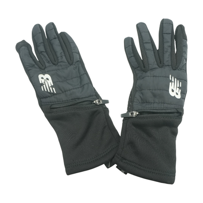 Black 100% Polyester Gloves