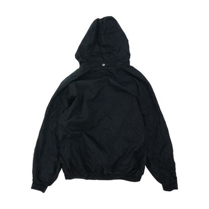 Black Solid 1/4 Zip Pullover