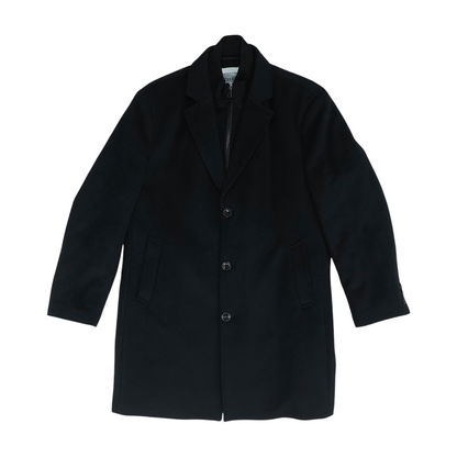 Black Short Solid Coat