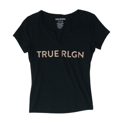 Black V Neck T-Shirt