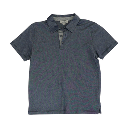 Indigo Solid Short Sleeve Polo