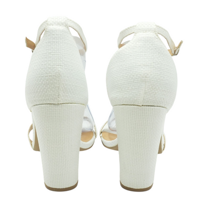 Just Fab White Heels – Image 2