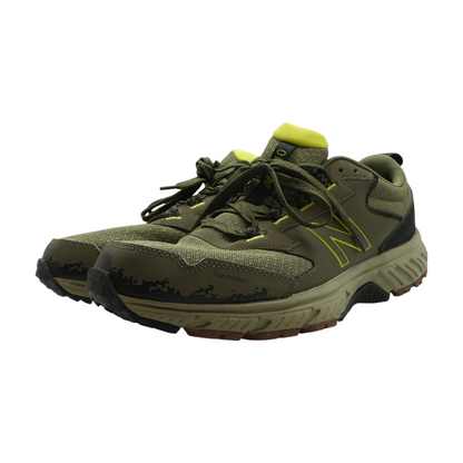 Olive Low-Top Athletic Shoes