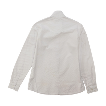 Women's White Striped Equestrian Apparel