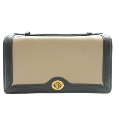 Tan Clutch