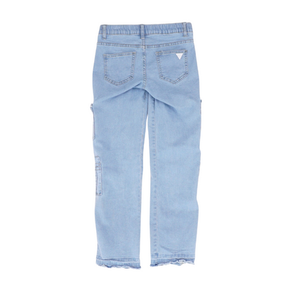 Blue Solid Jeans