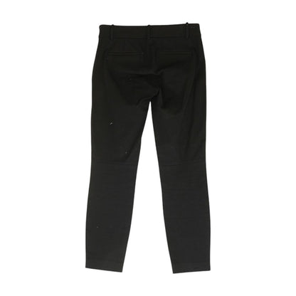Black Solid Pants