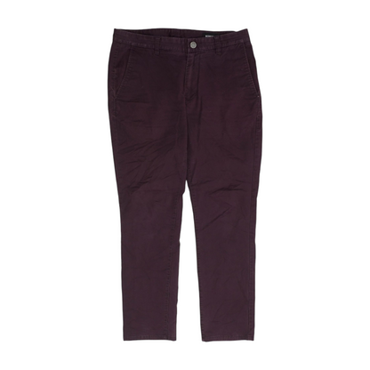 Purple Tapered Pants