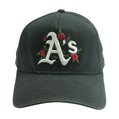 Black Oakland Athletics Ballcap
