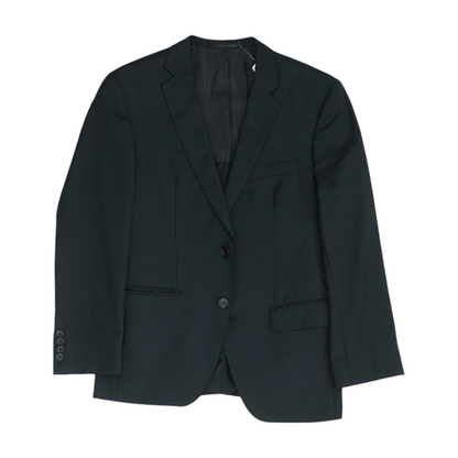 Black Solid Sport Coat