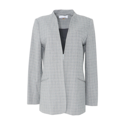 Black Check Blazer
