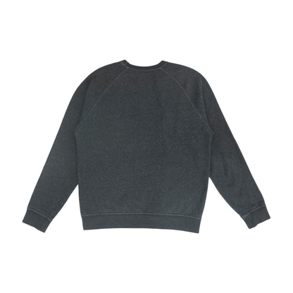 Gray Solid Sweatshirt Pullover
