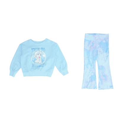Blue Long Sleeve Set