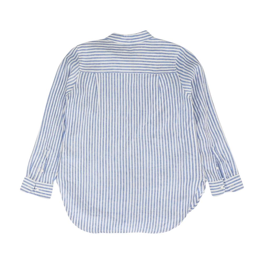 Blue Striped Button Down