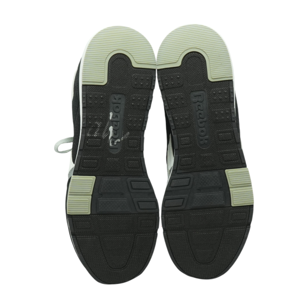 Black Classic Nylon Low-Top Athletic Shoes