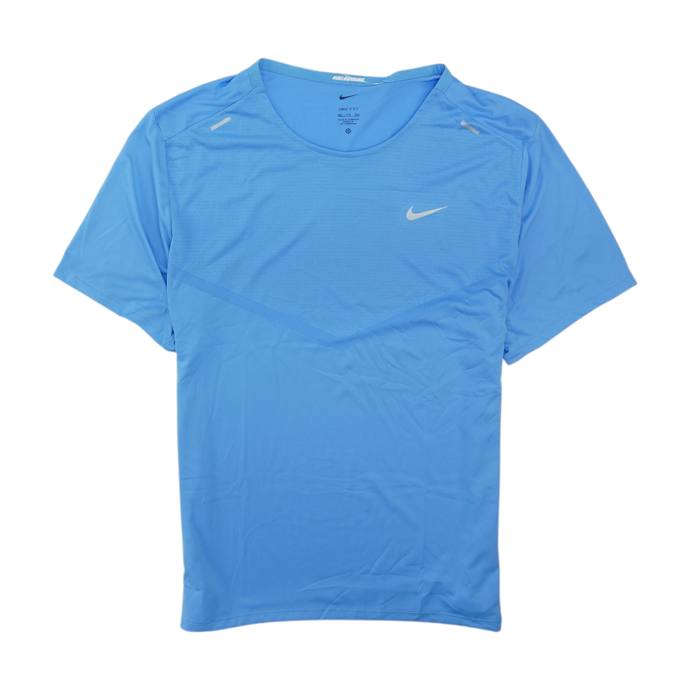 Blue Solid Active T-Shirt