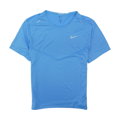 Blue Solid Active T-Shirt