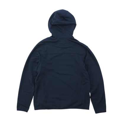 Navy Solid Hoodie Pullover