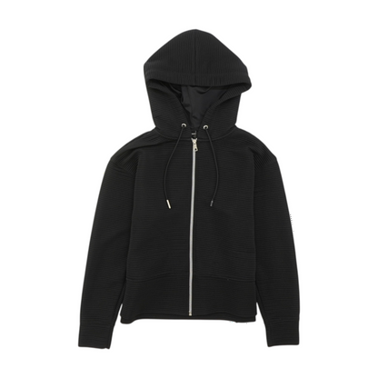 Black Solid Active Jacket