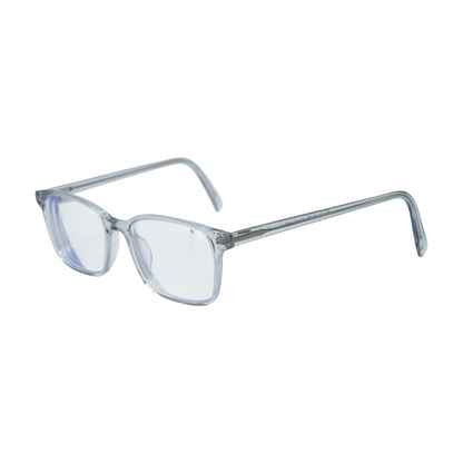 Clear Brady M Square Prescription Eyewear