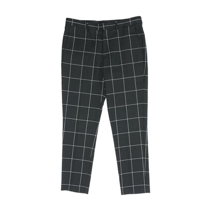 Black Check Dress Pants