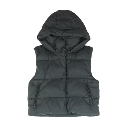Black Solid Vest