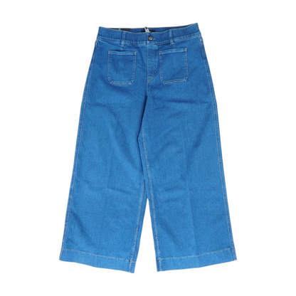 Blue Wide Leg Jeans