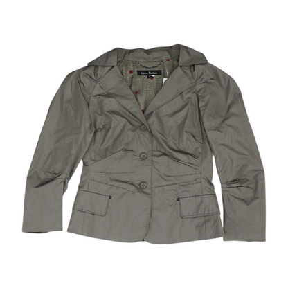 Gray Solid Blazer