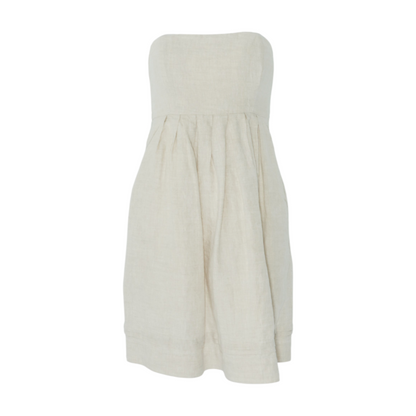 Beige Mini Dress