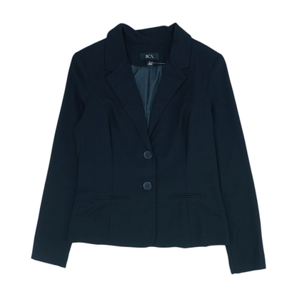 Black Solid Blazer