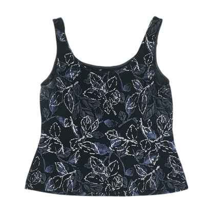 Black Floral Blouse