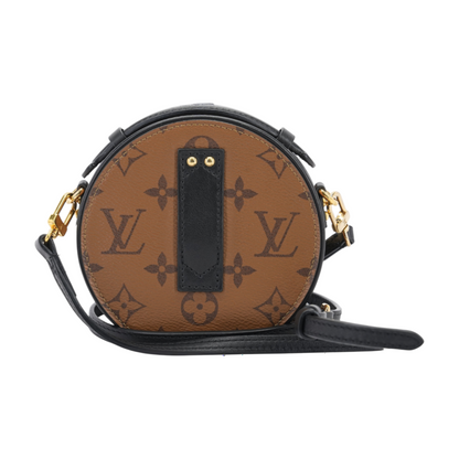 Brown Mini Boite Chapeau Crossbody