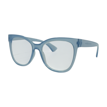 Blue MS2277 Cat Eye Prescription Eyewear