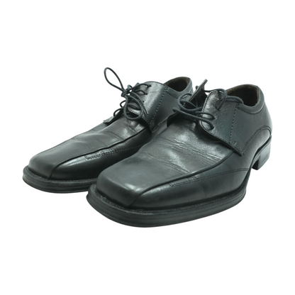 Black Lace-Up Dress Shoes
