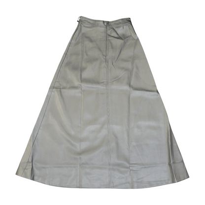 Silver Maxi Skirt
