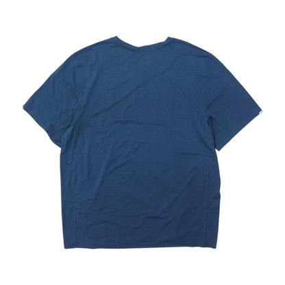 Navy Solid Active T-Shirt