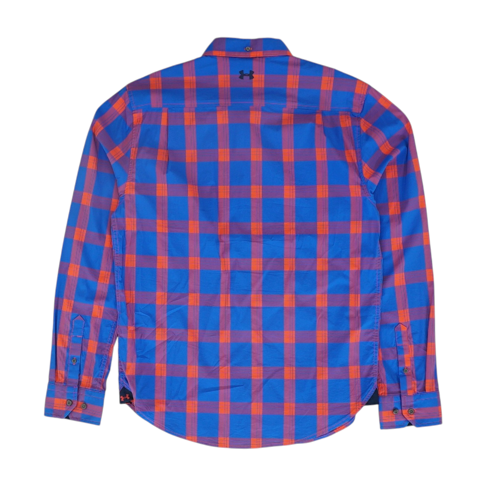 Blue Check Long Sleeve Button Down