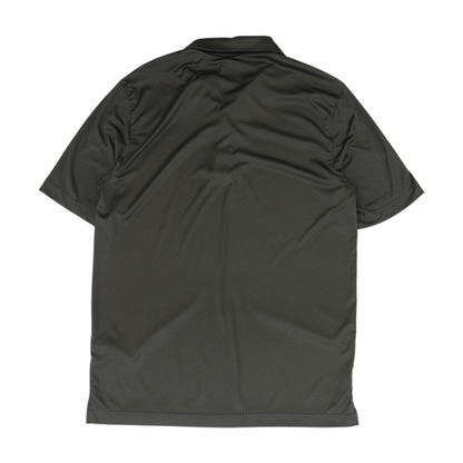 Gray Abstract Short Sleeve Polo