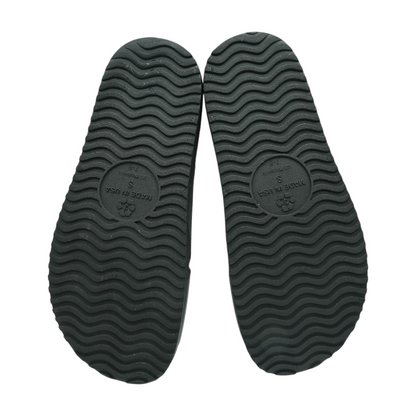 Black Flat Sandals