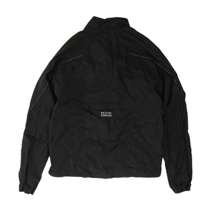 Black Solid Active Jacket