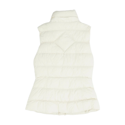 Ivory Solid Active Vest