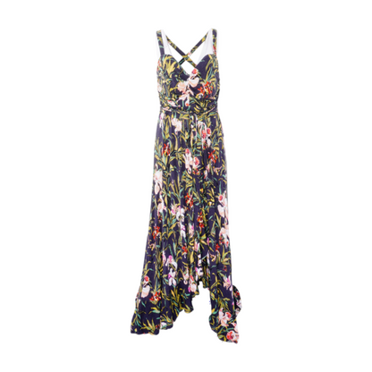 Black Floral Maxi Dress