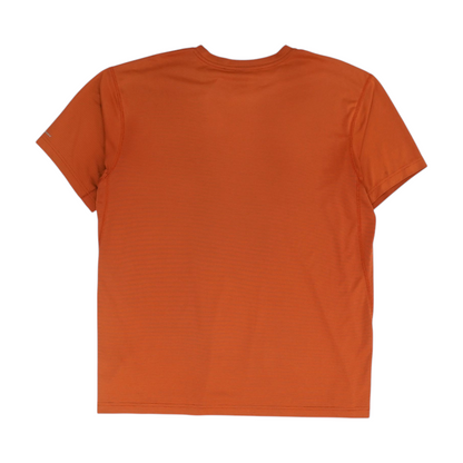 Rust Solid Active T-Shirt