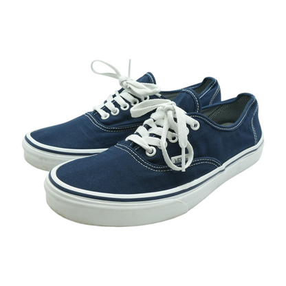 Navy Low-Top Athletic Shoes