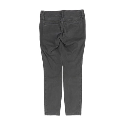 Gray Solid Pants