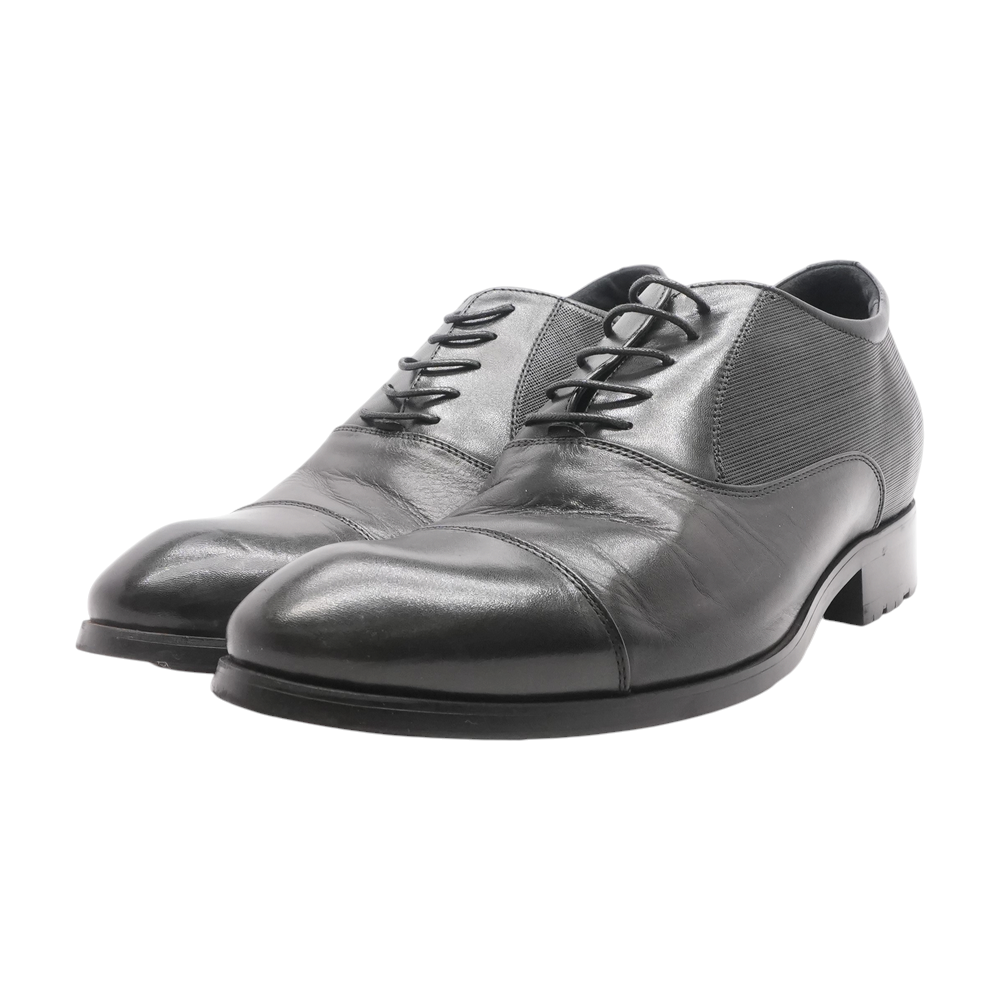 Black Lace-Up Dress Shoes