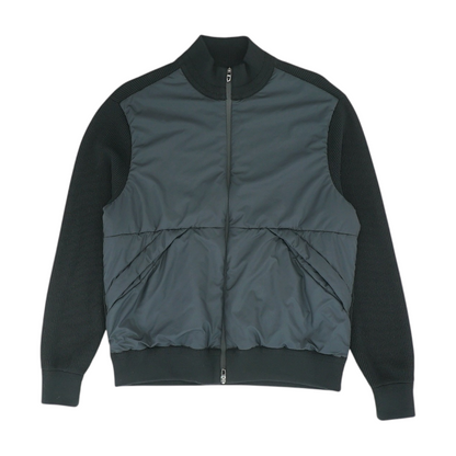 Black Color Block Jacket